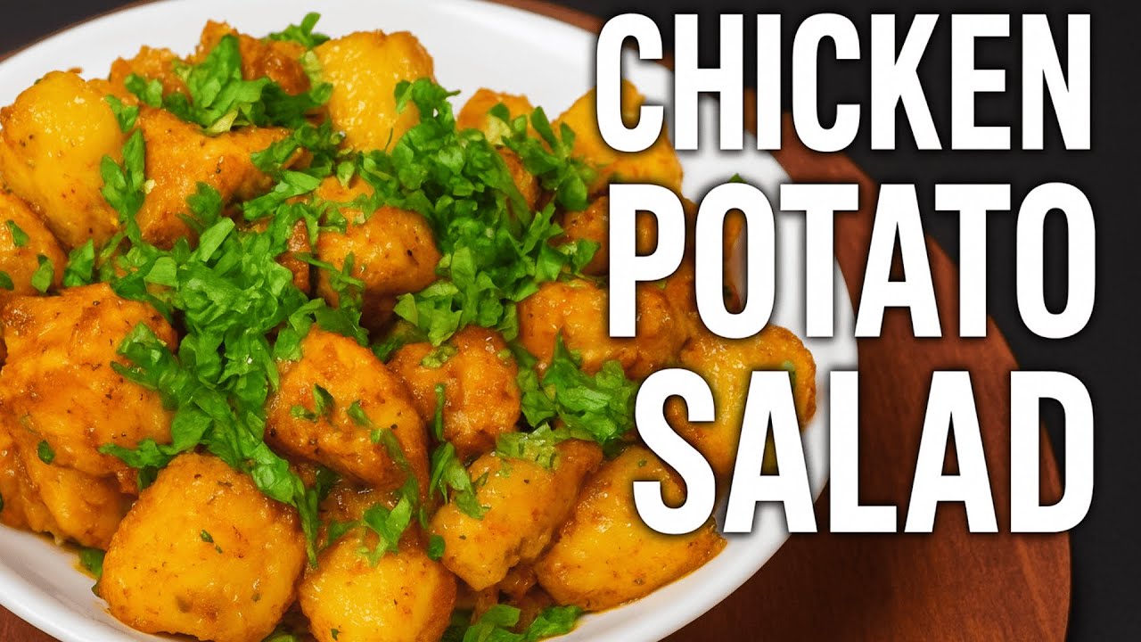 Chicken Potato Salad || healthy easy salad recipe || chicken salad recipe Chicken Potato Salad || healthy easy salad recipe || chicken salad recipe