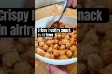 Easy healthy snack recipe airfryer #shorts
