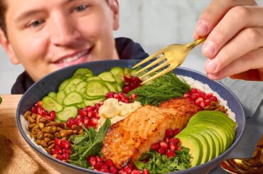 Easy & Healthy Salmon Grain Bowl