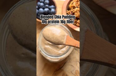 The most luscious velvety chocolate mousse! && it’s healthy too! #chia #chiapudding #shorts