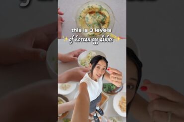 3 Levels of Korean Egg