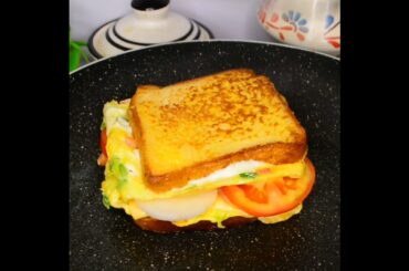 Easy Sandwich Recipe | 2-Min Quick Snack Idea | Tasty & Healthy #shorts #sandwitch