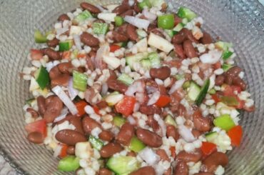 Lobya Chaat Recipe | Lobya Chaat Banany Ka Tarika | Weight Loss Salad Recipe |