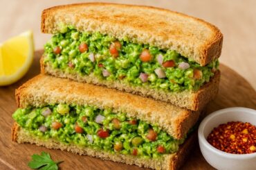 Avocado Toast Sandwich | Healthy & Delicious Breakfast Recipe | Easy Avocado Sandwich