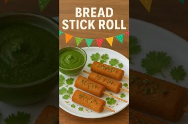 BREAD STICK ROLL !! HEALTHY AND TASTY !! #yshorts #youtubeshorts #indianfood #recipe #tastyfood