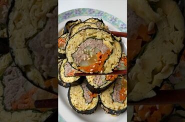 High Protein and Low Carb Kimbap (Healthy Korean Food Recipe)