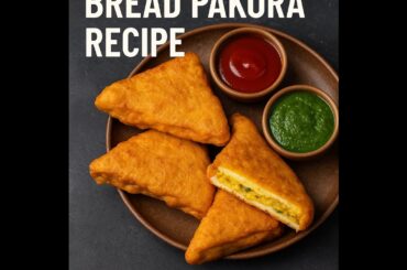 Bread Pakora Without Besan | Quick Snack_Bread Pakora for Kids | Healthy Snack Idea