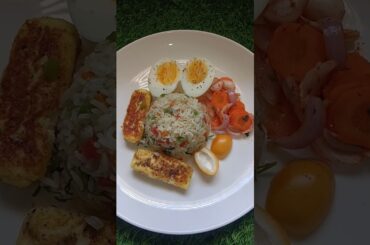 Today's Healthy lunch thali recipe #food #lunch #shorts #youtubeshorts