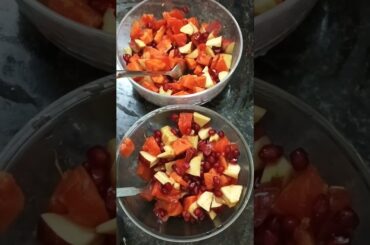 Today breakfast#healthy breakfast#fruit salad. #shorts#Housewife.