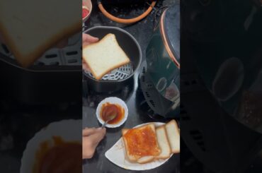 Healthy sandwich recipe in 5 mins| and air fryer series episode 2 #trending #song #sandwich #food