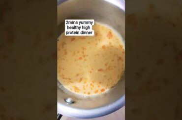 2min yummy easy dinner #shorts#quick dinner recipes#light & healthy dinner recipes #High protein