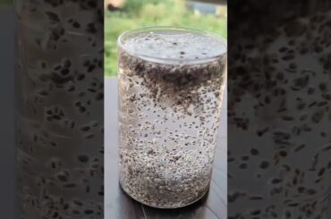 Morning Healthy Drinks #Chia Seeds Drink #Weight Loss Drinks #Yt Shorts #Viral Morning Drinks Recipe