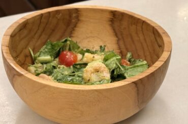 Prawns and Avocado Salad | Quick & Healthy Salad Recipe | High-Protein Low-Carb Meal