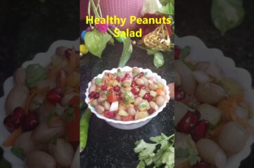 Healthy High protein peanut salad#Shorts# Salad Recipe# Diet food#
