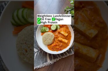 Lose 2kg in 1 week #weightloss #tofurecipes #paneerrecipes #healthylunch #lunchideas #highprotein