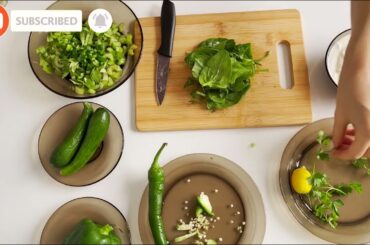 Fresh Green Salad Recipe | Healthy & Easy No-Cook Meal for Clean Eating