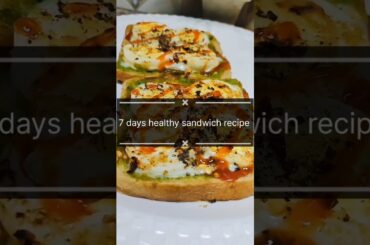 7/1days healthy sandwich recipes|Egg toast|#ytshorts#shorts#viralshort#trending#sandwich#healthyfood