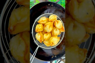 Popcorn Samosa | Snacks Recipe | #shorts #youtubeshorts #recipe #shortfeed #samosa #trending #viral