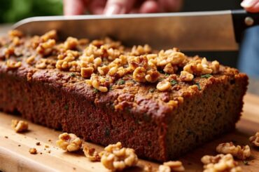 No Gluten, No sugar, No eggs, No yeast.  Easy Vegan Zucchini Bread Recipe!