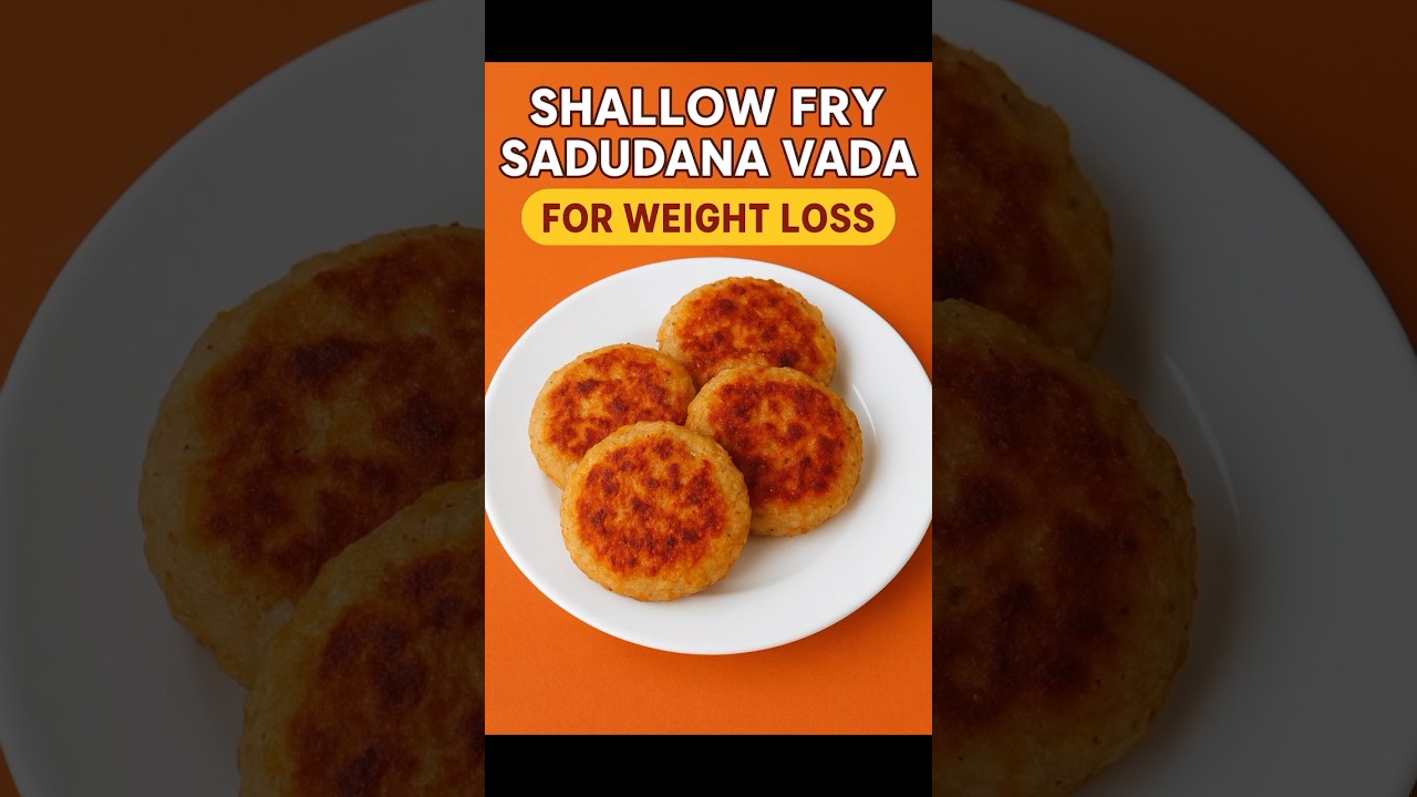 Shallow Fry Sabudana Vada Recipe |Healthy Weight Loss Snack |Easy Indian Fasting Food#SabudanaVada Shallow Fry Sabudana Vada Recipe |Healthy Weight Loss Snack |Easy Indian Fasting Food#SabudanaVada