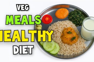 Village Style Healthy Lunch | Simple Vegetarian Meals | Healthy Food Ideas 2025. Veg Meals