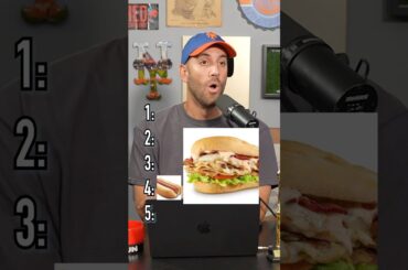 Rank These Sandwiches Blindly! What’s Best? #shorts #sandwich #ranking #food #ranking