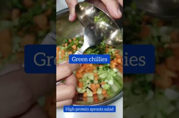sprout moong salad recipe | weight loss recipe #shorts #viral #trending #DharasYoga&Fitness #salad