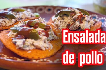 How to make Ensalada de Pollo| My Not so Healthy Salad