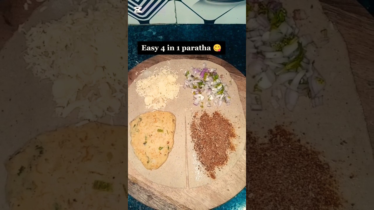 4in 1 paratha recipe |Nashta|breakfast recipe #breakfastrecipe #breakfast #shorts #trending#food 4in 1 paratha recipe |Nashta|breakfast recipe #breakfastrecipe #breakfast #shorts #trending#food
