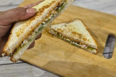 Breakfast recipes/healthy morning breakfast ideas/ proteinrich sandwich recipes /easy tiffin nashta