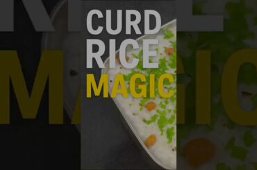 “Curd Rice Recipe | South Indian Dahi Chawal | Easy & Healthy Lunch Idea”