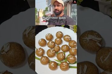 Nitesh Soni High Protein Laddu Recipe | Testiest & Healthy Homemade Laddu #recipe #shorts #trending