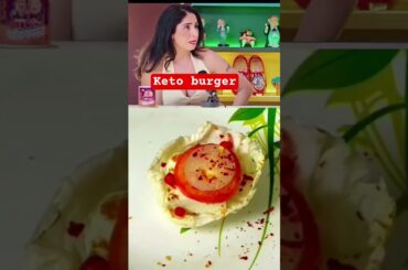Neha Bhasin viral diet keto burger recipe#healthy food#Bharti Singh# #viral #viralvideos #yt