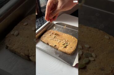 Homemade protein bar recipe | #shortsfeed #ytshorts #shorts #recipe #food