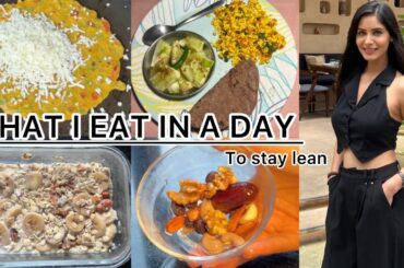 WHAT I EAT IN A DAY | REALISTIC & HEALTHY VEGETARIAN MEAL IDEAS | HIGH PROTEIN | WEIGHT LOSS @ HOME