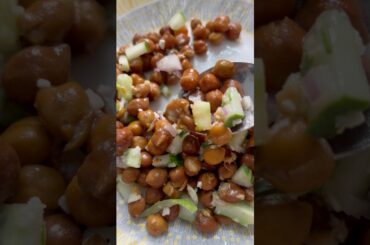Healthy Kala Chana Salad For weight Loss/High Protein Breakfast Ideas#saladrecipe #weightlossfood