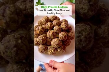 Sugar Free Dry Fruits Laddu | Hair Growth, Glowing Skin & Weight Loss | High Protein Recipe #protein