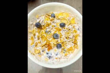 Super Quick & Healthy Breakfast #Yogurtparfait