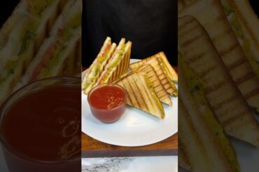 Masala Chutney Sandwich ASMR #asmr #recipe #asmrcooking #crunchytreats #streetfood #sandwich