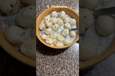 Chia Seeds Oats & Makhana Overnight Recipe | Healthy Weight Loss Breakfast #viral #shorts #trending