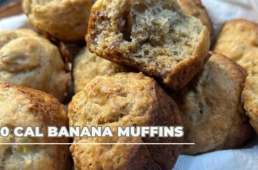 How to Make Low Calorie Banana Muffins | Quick & Healthy Snack