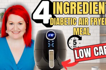 Quick & Easy Air Fryer Meal for Diabetics | Healthy 10-Minute Lunch