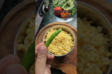 Healthy moong dal dosa #moongdaldosarecipe #moongdal #highprotein #breakfastideas #shorts #viral