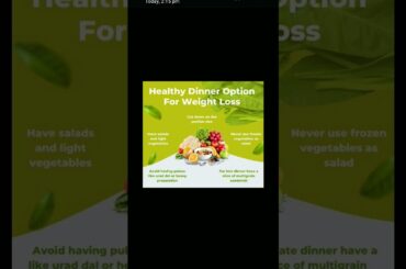 Healthy dinner option for Weight Loss #benefits #healthyfood #food #dinner