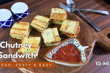 Ultimate Chutney Sandwich Recipe | Easy & Tasty Indian Snack in Minutes