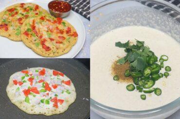 Quick & Easy Spongy Morning Breakfast | Healthy Breakfast Recipe | Oats Breakfast Recipes | Instant