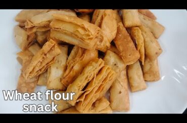 Easy and healthy Wheat flour snack recipe