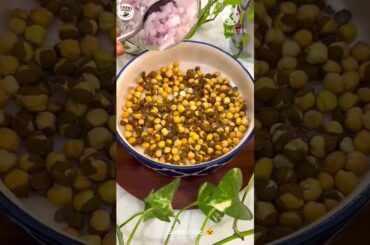 High protein channa salad chaat !! #workout #love #highprotein #homemaker