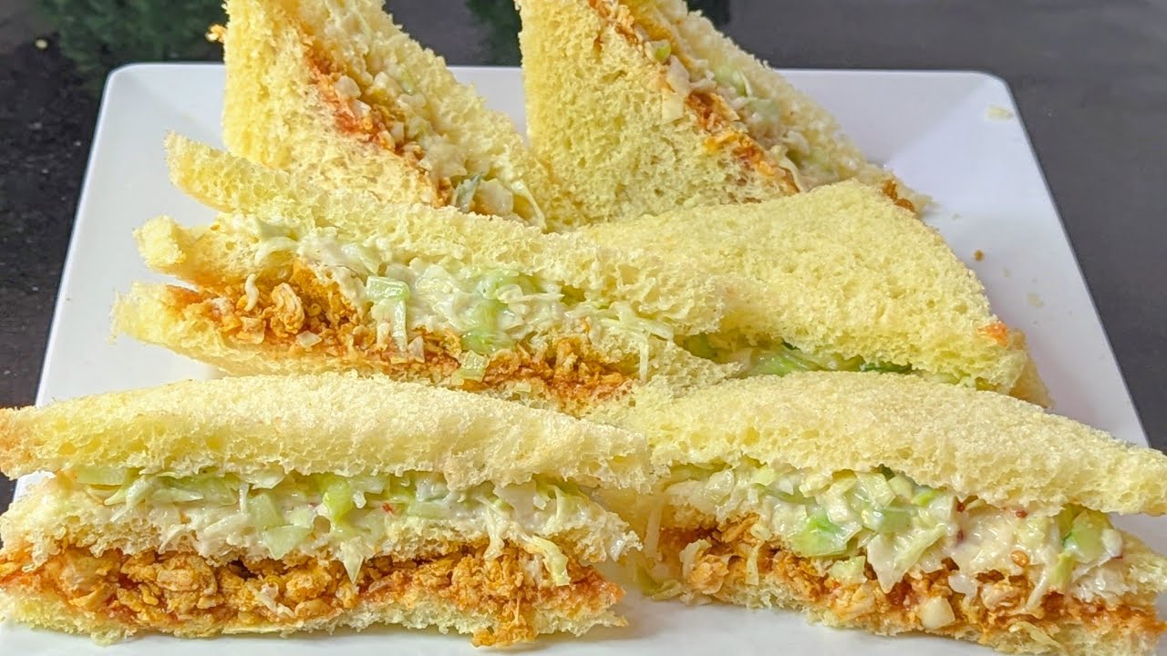 Chicken Tikka Sandwich Recipe |Instant morning breakfast lunch box | Quick & Easy breakfast recipes Chicken Tikka Sandwich Recipe |Instant morning breakfast lunch box | Quick & Easy breakfast recipes