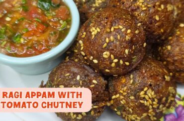 Healthy Instant Ragi Appe Recipe | Quick Breakfast Ideas for Weight Loss | Indian Healthy Snacks